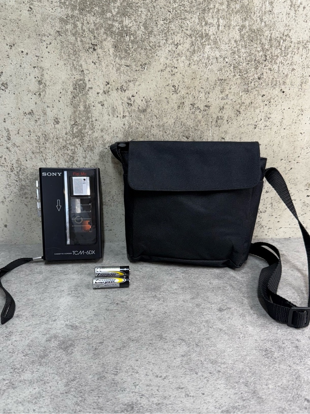 Vintage Sony TCM-6DX Walkman Cassette Player Recorder Made in Japan